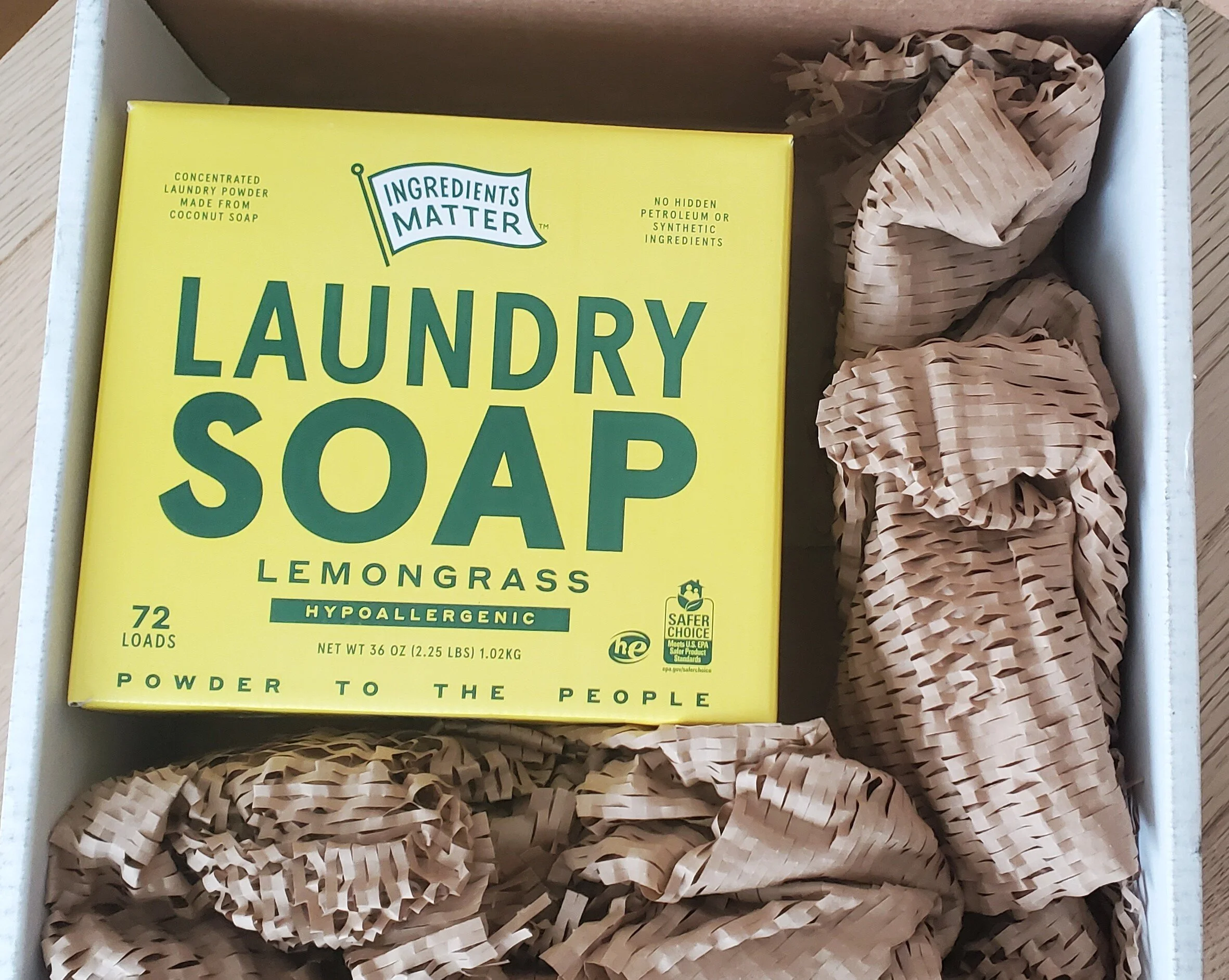 Laundry best sale soap ingredients